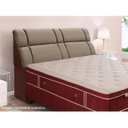 Ver imagem 6 de Cabeceira Cama Box Estofada King King Imperador Suede Marrom Chocolate - Simbal