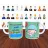 Caneca Personalizada Profissão Obstetra Favorito - 1