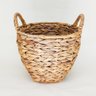 Cesto de Palha Natural com Alça:M - 1
