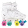 Patins Infantil Ajustavel Branco Colors 30-33 Mor - 1