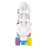 Patins Infantil Ajustavel Branco Colors 30-33 Mor - 3