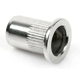 Rebite Rosca Recartilhado Cabeça Plana M10 Zincado 50 Peças - 4