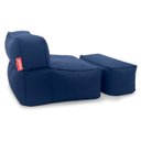 Ver imagem 7 de Puff e Apoio Brisa Conforto para Áreas Externas Good Pufes Poltrona Enchimento Perolas Eps Azul