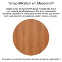 Ver imagem 4 de Mesa Redonda Anne 90x90cm Tampo Madeira BP
