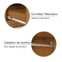 Ver imagem 5 de Guarda Roupa Smart Plus Rodial Cinamomo Off White