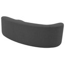 Ver imagem 7 de Divã Recamier Orgânico Tokyo 160cm Lado Direito Linho Cinza