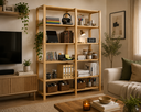 Ver imagem 6 de Arara de Roupas Estilo Closet Aberto com 6 Prateleiras