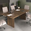 Ver imagem 2 de Mesa de Escritório 200cm para Reunião com Tampo 30mm Multimóveis Cr25281