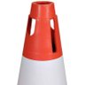 Cone Sinalizador Rígido Branco e Laranja - Deltaplus Wps1916 - 3