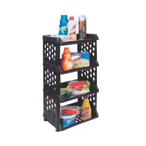 Organizador de Cozinha e Banheiro Cesto Empilhável Multiuso Fr-13