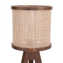 Ver imagem 2 de Abajur Muller Oxford Tripé Imbuia 1 Lâmpada 130ib