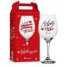 Taça de Vinho na Caixa Adoro Você Presente Especial - 1