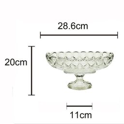 Centro De Mesa Wolff Cristal De Chumbo Angel 29X13X20cm - 5