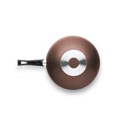 Panela Wok Flora com Tampa Nº28 - Chocolate Mta - 3