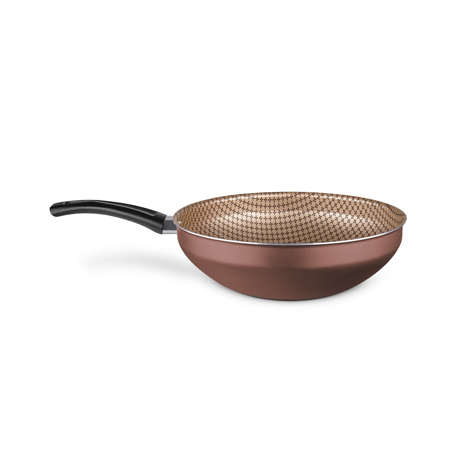 Panela Wok Flora com Tampa Nº28 - Chocolate Mta - 2