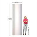 Ver imagem 3 de Lambri Carvalho Suíço MDF 274cm 12 Réguas 2,30m²