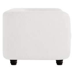 Sofá 3 Lugares Luxo Recepção Escritorio Sala Veneza 180cm Bouclé - 8