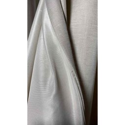 Cortina no Tecido Linho Flamê Bege com Forro Microfibra Bege - 2,30l X 2,60a - 3
