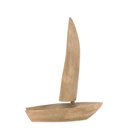 Ver imagem 2 de Escultura Decorativa Barco em Poliresina 34cm 22815 Mart