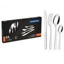 Ver imagem 1 de Conjunto de Talher 24 Peças Inox Buzios Tramontina Original