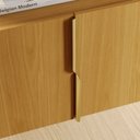Ver imagem 6 de Rack para TV até 85 Polegadas com LED MDF 240cm 4 Portas Puxadores em Metal Maggiore