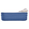 Banheira Ofurô Inflável Adulto Dobrável 120l com Bomba Elétrica Bivolt Vg Plus Azul - 3