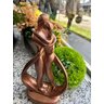 Casal Apaixonado - Decoração de Luxo - Escultura Artesanal - 29 Cm (produzida no Brasil) - 2