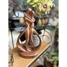 Casal Apaixonado - Decoração de Luxo - Escultura Artesanal - 29 Cm (produzida no Brasil) - 5