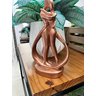Casal Apaixonado - Decoração de Luxo - Escultura Artesanal - 29 Cm (produzida no Brasil) - 3