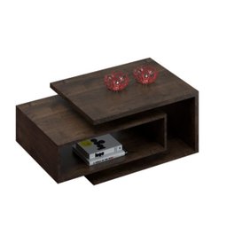 Mesa de Centro Diva JCM Movelaria Cacau - 1 Mesa de Centro Diva JCM Movelaria Cacau - 1