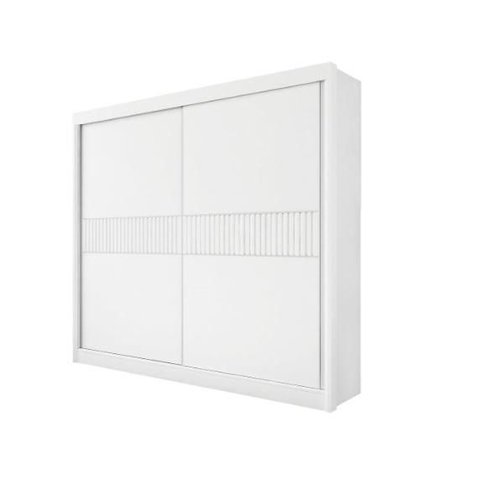 Guarda Roupa Cancun 2 Portas 100%mdf Ripado - Ddoro Móveis