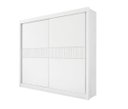 Ver imagem 1 de Guarda Roupa Cancun 2 Portas 100%mdf Ripado - Ddoro Móveis