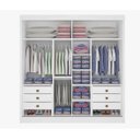 Ver imagem 3 de Guarda Roupa Cancun 2 Portas 100%mdf Ripado - Ddoro Móveis