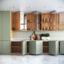 Ver imagem 3 de Sistema Deslizante Mezzo (20kg) para Portas Articuladas Rometal 01 Kit