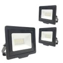Ver imagem 1 de Refletor Led 20w Branco Frio Holofote Prova D'água Kit com 3