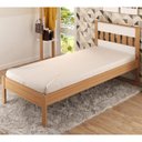 Ver imagem 2 de Cama Solteiro com Auxiliarcm8006cm8008 Qt8 Amendoa Branco Tecno Mobili