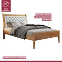 Ver imagem 3 de Cama Solteiro Vivare Josandro Amêndoa Mel / Welutop