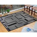 Ver imagem 1 de Tapete Sisal Antiderrapante com Protetor 586 1,50 X 2,00:sisal/preto