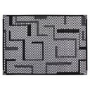 Ver imagem 2 de Tapete Sisal Antiderrapante com Protetor 586 1,50 X 2,00:sisal/preto