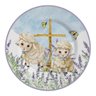 Conjunto com 6 Pratos Raso Blessed Easter Pascoa Ø29cm Alleanza Cerâmica - 1