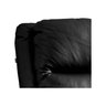 Poltrona do Papai Reclinável Divino Urbany Zero Wall c/ Vibro Massagem Giro e Balanço Courano Preto  - 8