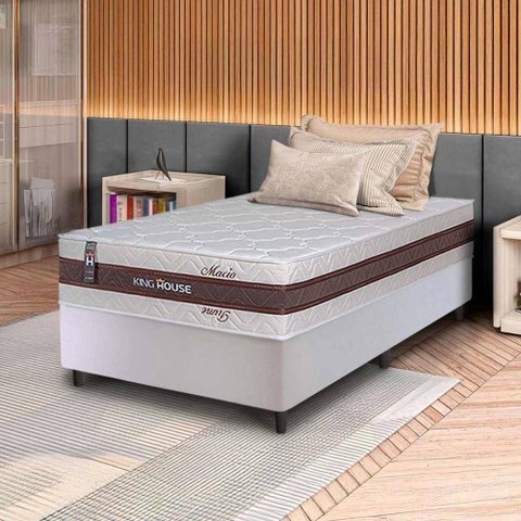 Cama Box Mali Molas Ensacadas Solteirão 96x203 King House