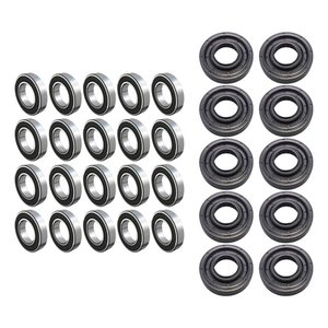 Kit 20 Rolamento 6006 e 10 Retentor Lavadora Brastemp Consul