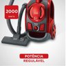 Aspirador de Pó Black Decker com Capacidade de 03 Litros A6-BR - Vermelho e Cinza 110v - 2