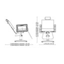 Ver mais imagens de Kit Salão Cadeira Hidráulica + Lavatório com Cuba Reclinável Dompel Roxo