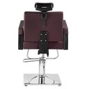 Ver imagem 6 de Kit Salão Cadeira Hidráulica + Lavatório com Cuba Reclinável Dompel Roxo