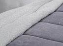 Ver imagem 1 de Coberdrom Dupla Face Liso Queen -canvas Cinza