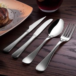 Jogo de Facas de Mesa 12 Peças Ponta Redonda Aço Inox Estilo Martinazzo - 3