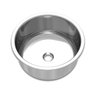 Cuba Inox Cr-30 Polida 30x15 Redonda Com Valvula 1281904 Docol - 1