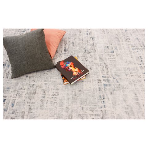 Tapete Via Star para Sala / Quarto Provence 5520/35 2,50x2,00 Metros Cinza